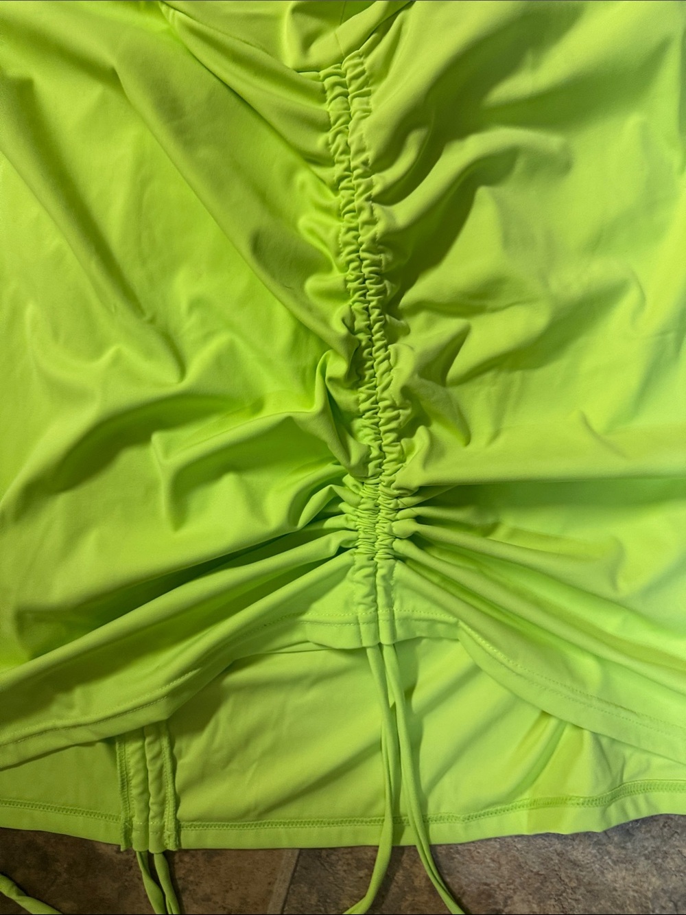 Capullo Neon Lime Active Skort - 4XL - Picture 6 of 14